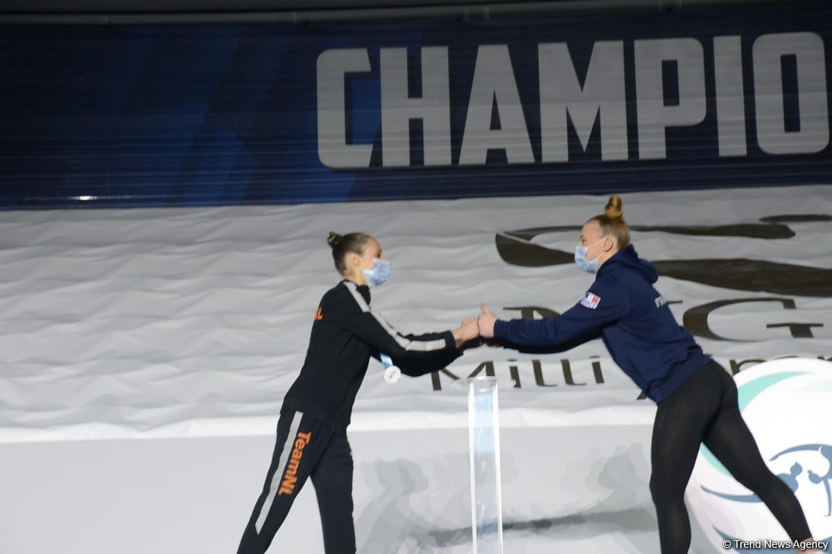 Baku hosts awards ceremony for FIG Artistic Gymnastics World Cup winners (PHOTO)