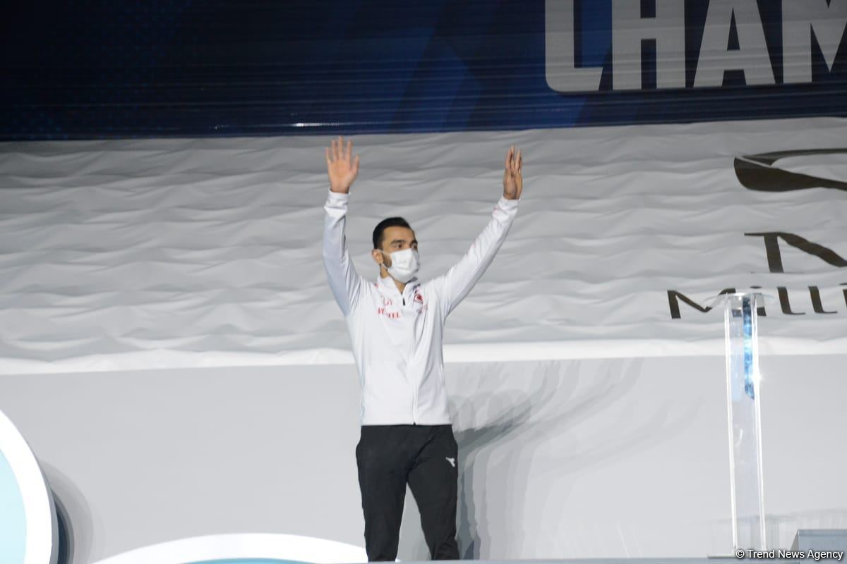 Baku hosts awards ceremony for FIG Artistic Gymnastics World Cup winners (PHOTO)