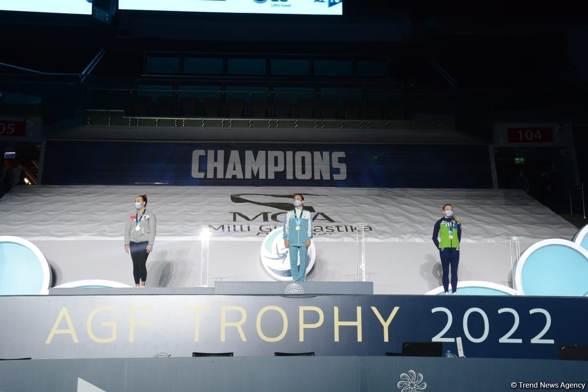 Baku hosts awards ceremony for FIG Artistic Gymnastics World Cup winners (PHOTO)