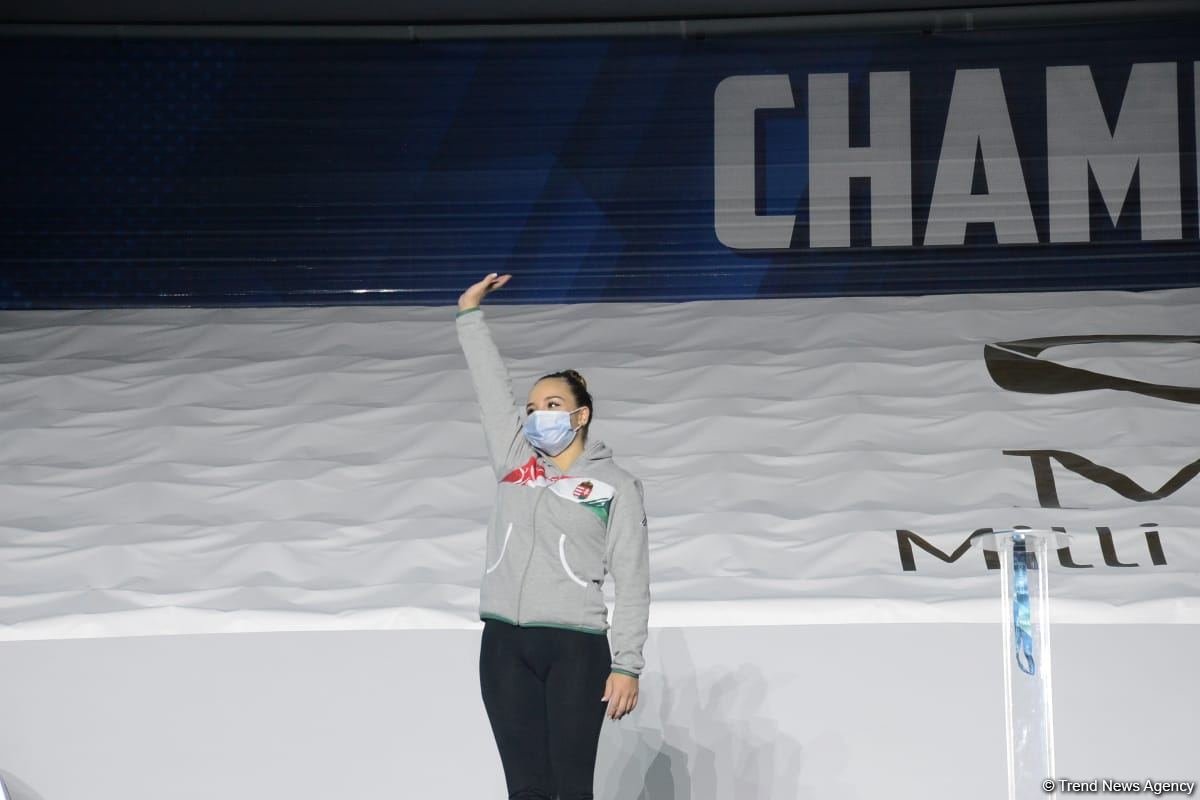 Baku hosts awards ceremony for FIG Artistic Gymnastics World Cup winners (PHOTO)