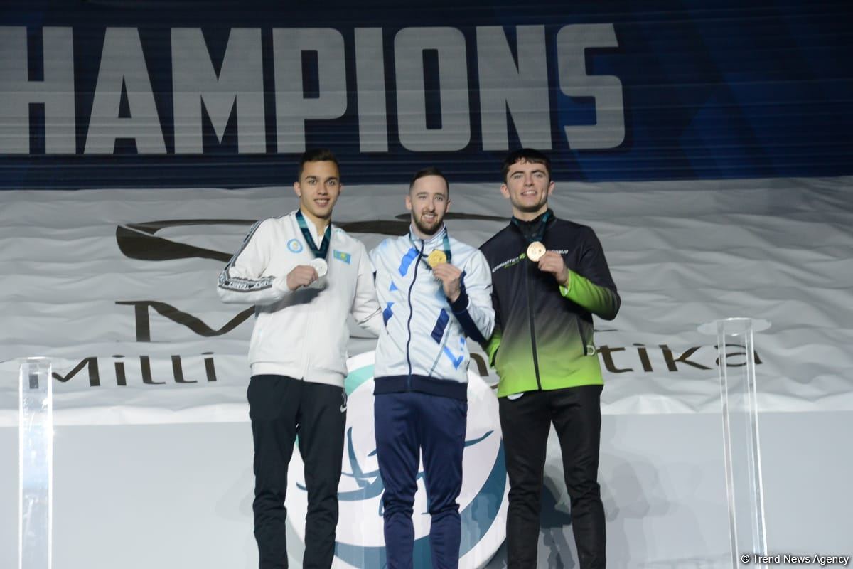 Baku hosts awards ceremony for FIG Artistic Gymnastics World Cup winners (PHOTO)