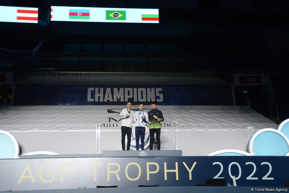 Baku hosts awards ceremony for FIG Artistic Gymnastics World Cup winners (PHOTO)