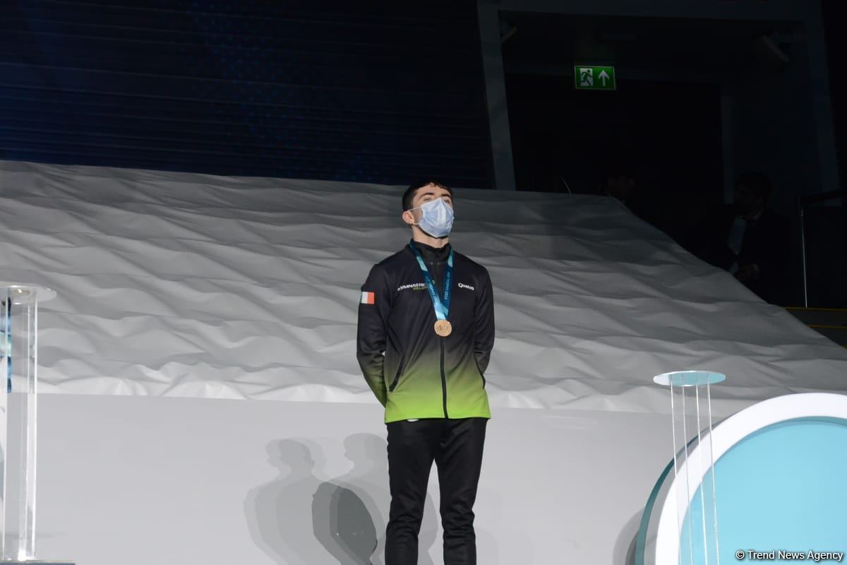 Baku hosts awards ceremony for FIG Artistic Gymnastics World Cup winners (PHOTO)
