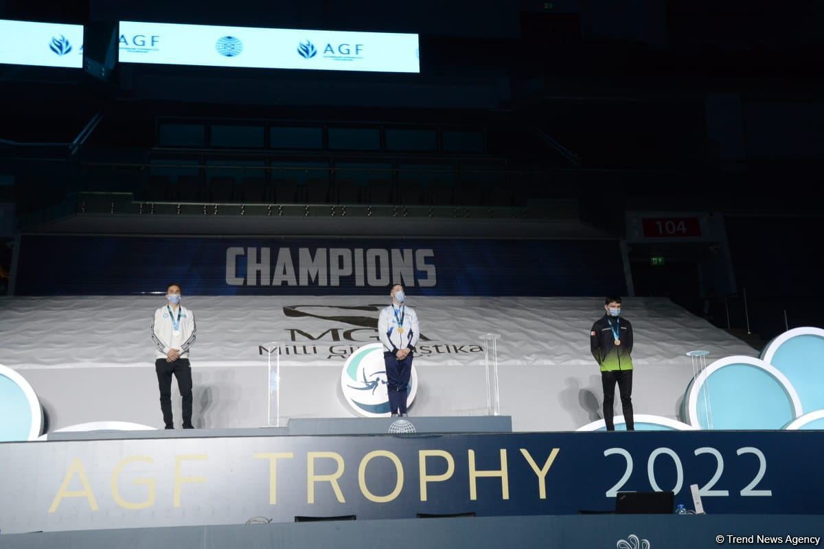 Baku hosts awards ceremony for FIG Artistic Gymnastics World Cup winners (PHOTO)