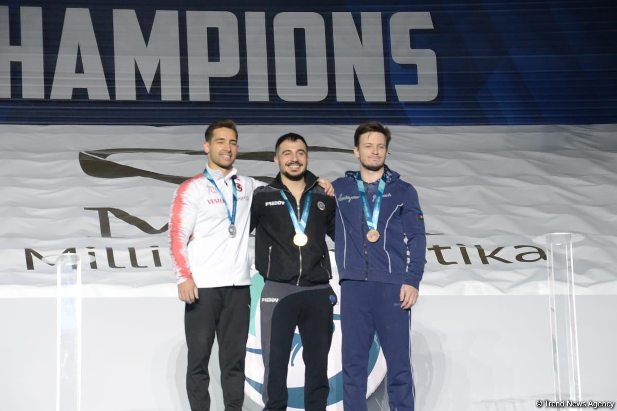 Baku hosts awards ceremony for FIG Artistic Gymnastics World Cup winners (PHOTO)