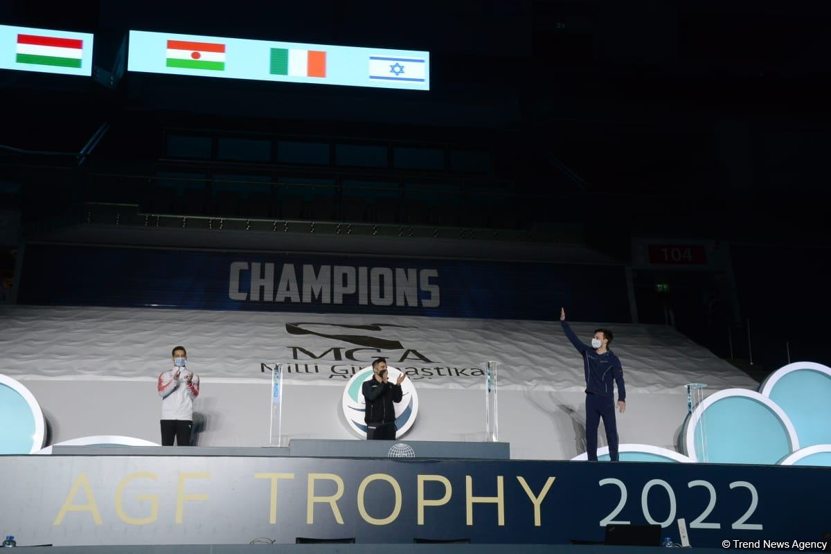 Baku hosts awards ceremony for FIG Artistic Gymnastics World Cup winners (PHOTO)