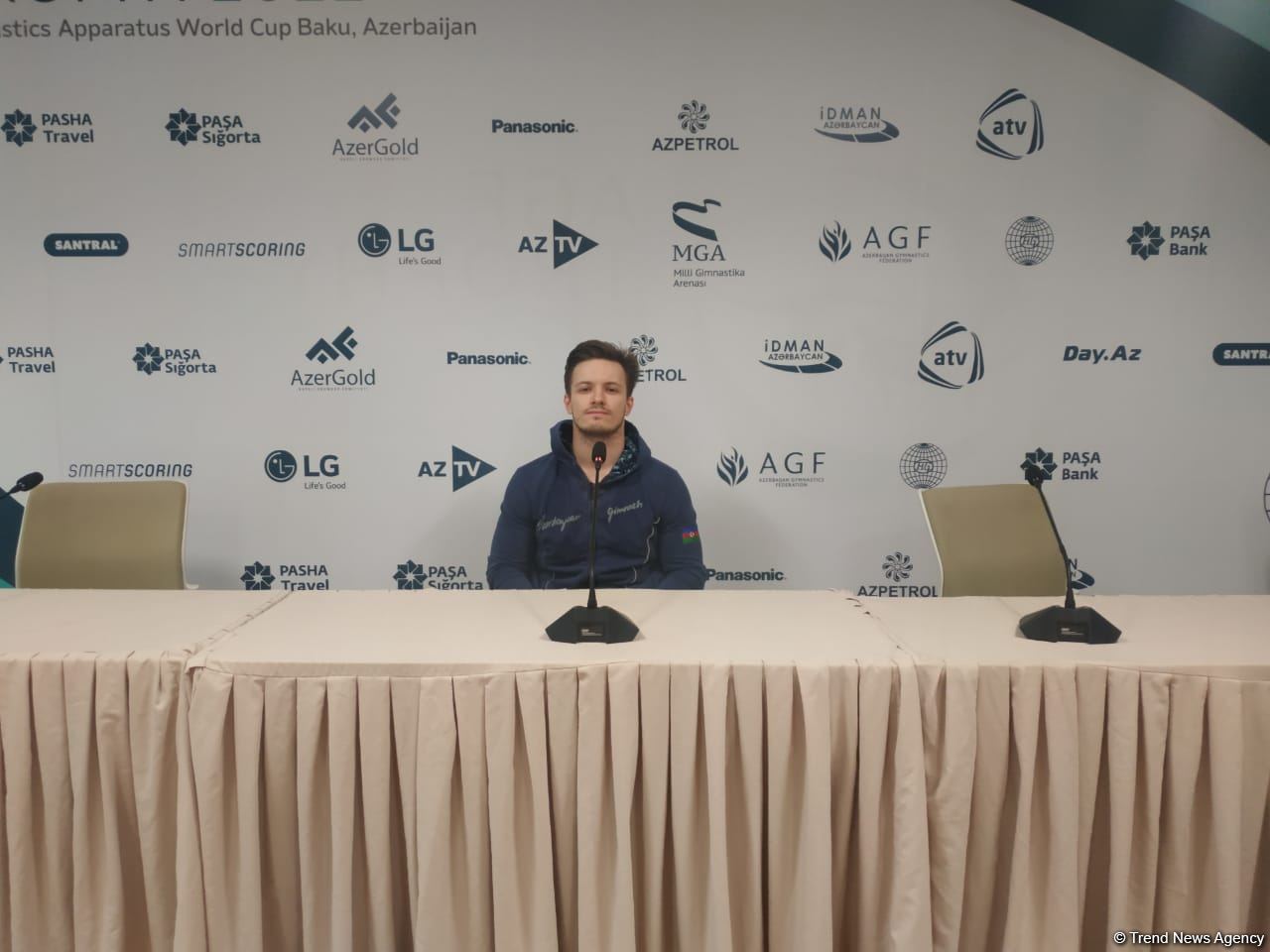 Satisfied with my result at competition - bronze medalist of FIG World Cup, Azerbaijani gymnast Nikita Simonov
