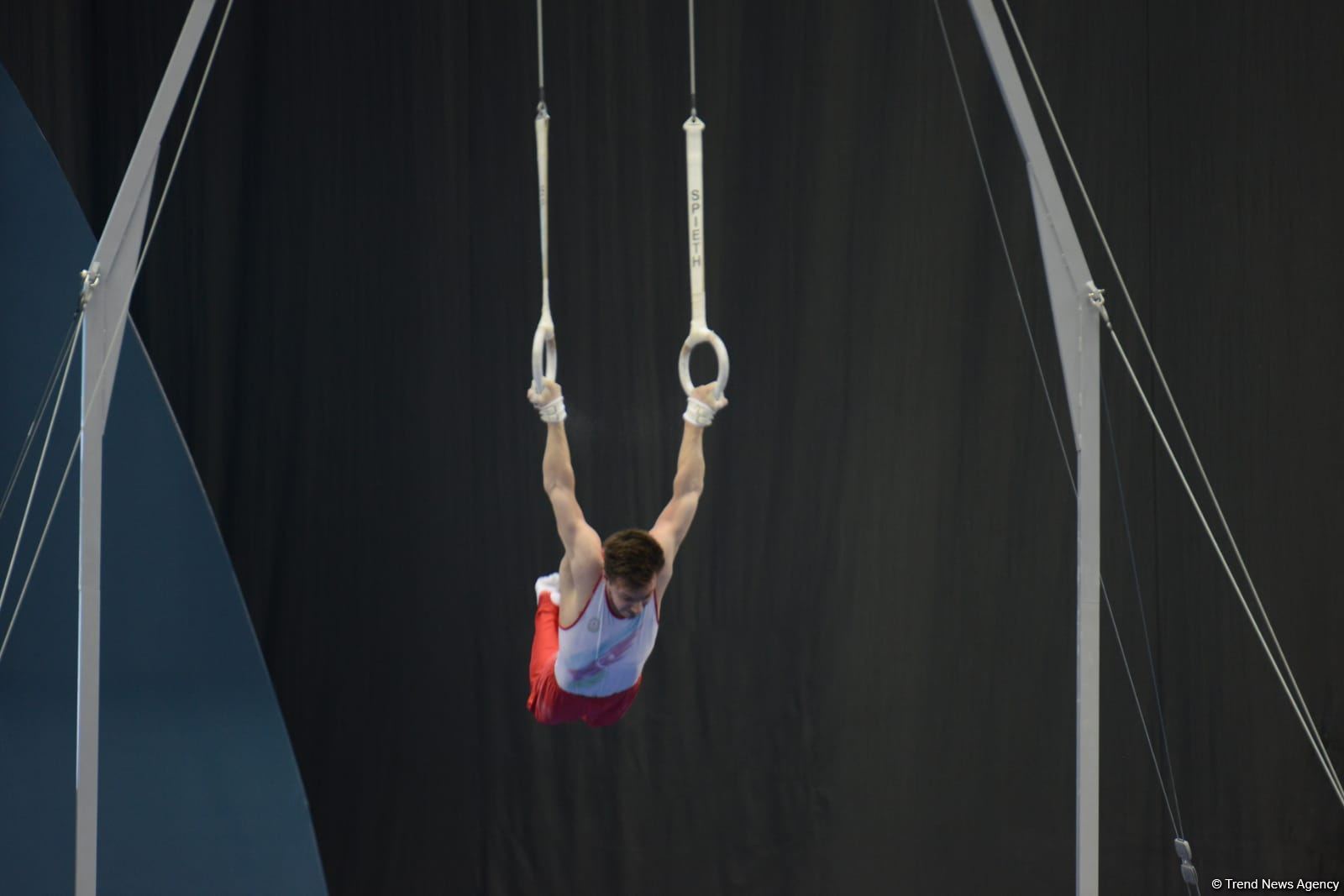 Azerbaijani gymnast wins bronze medal for ring exercises at FIG World Cup  (PHOTO)