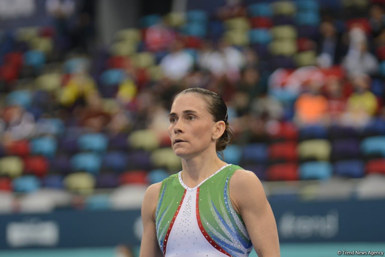 Uzbek gymnast grabs gold in vault at FIG World Cup in Baku (PHOTO)