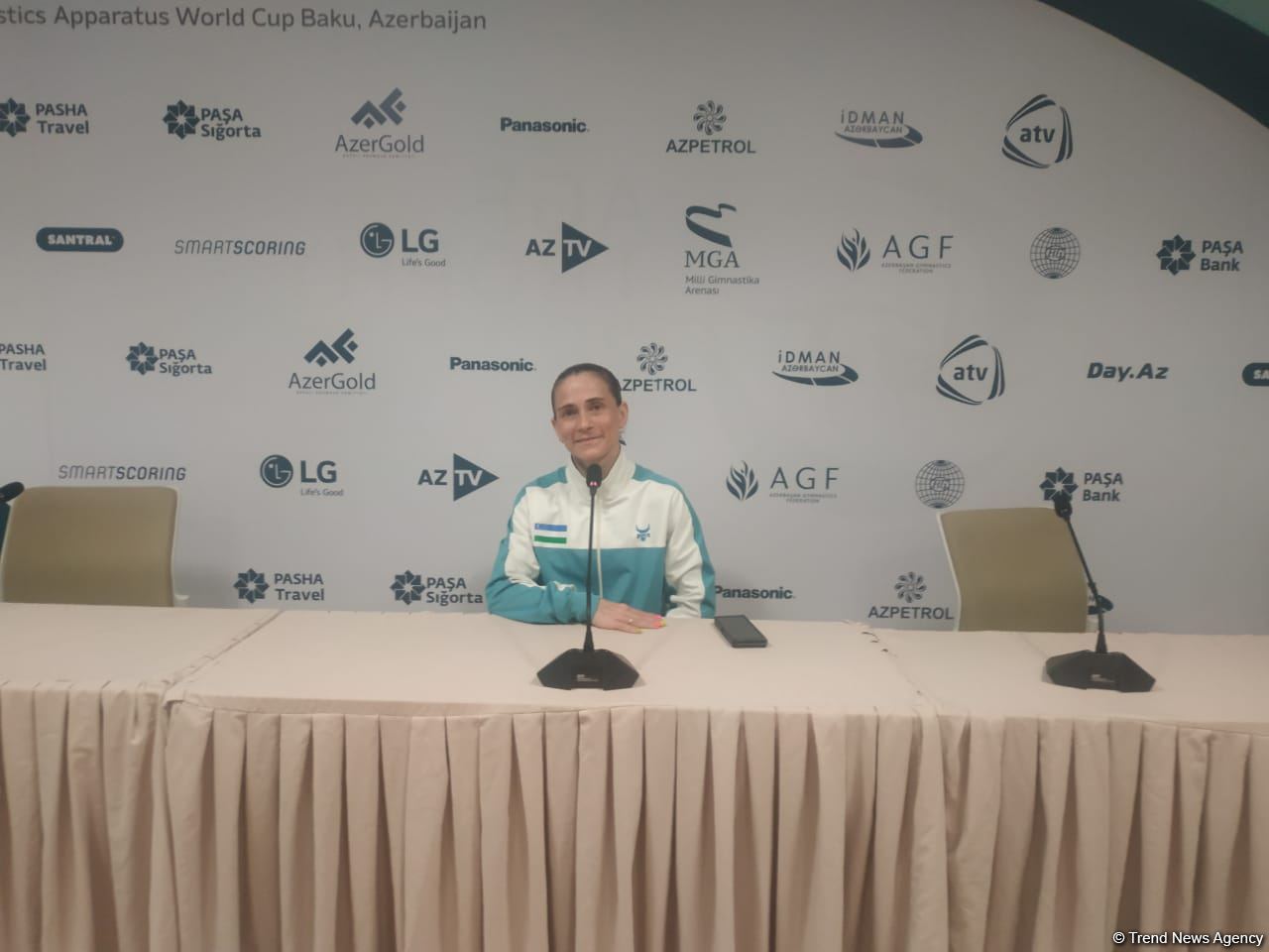 Excellent conditions created for athletes at National Gymnastics Arena in Baku - Uzbek athlete (PHOTO)