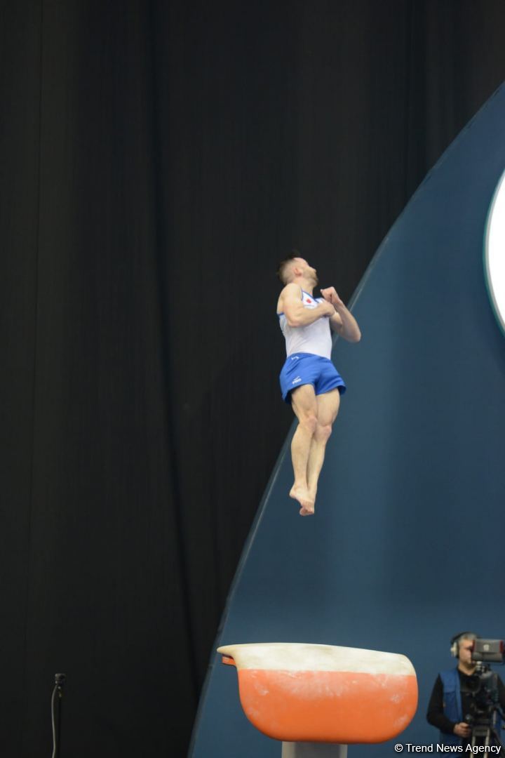 Highlights of final day of FIG World Cup in Baku (PHOTO)