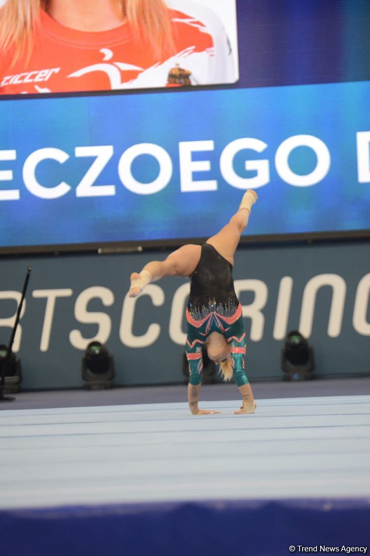Highlights of final day of FIG World Cup in Baku (PHOTO)