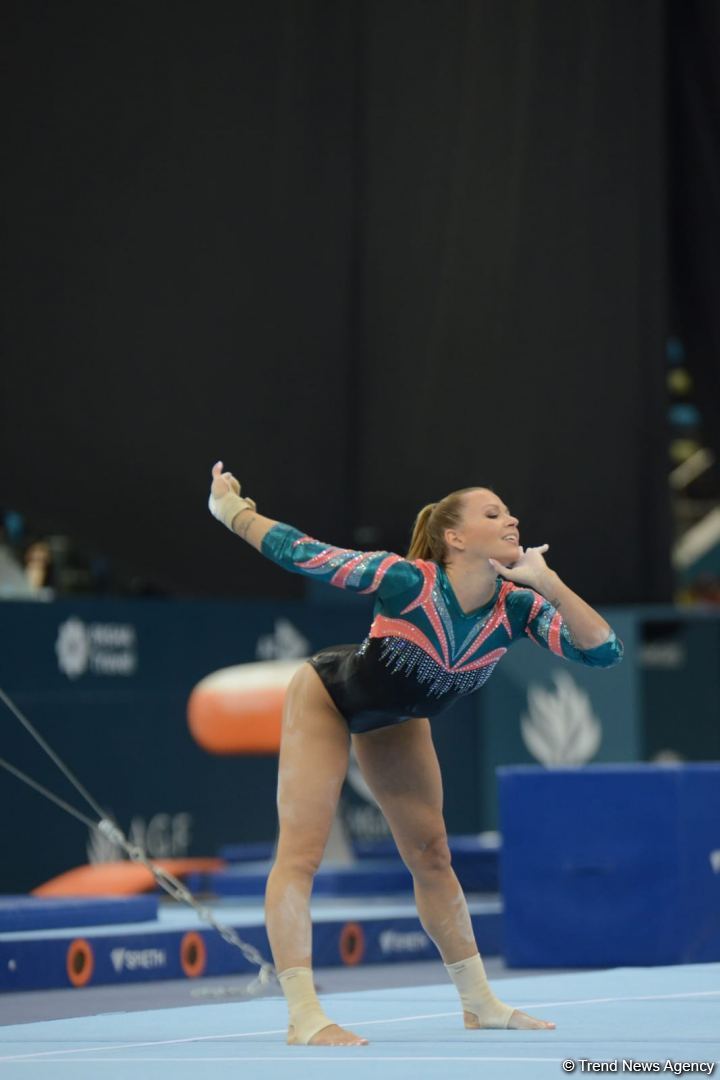 Highlights of final day of FIG World Cup in Baku (PHOTO)