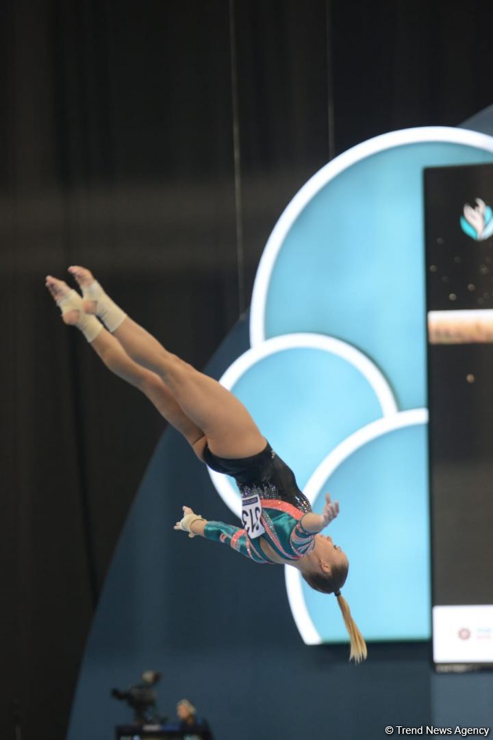 Highlights of final day of FIG World Cup in Baku (PHOTO)