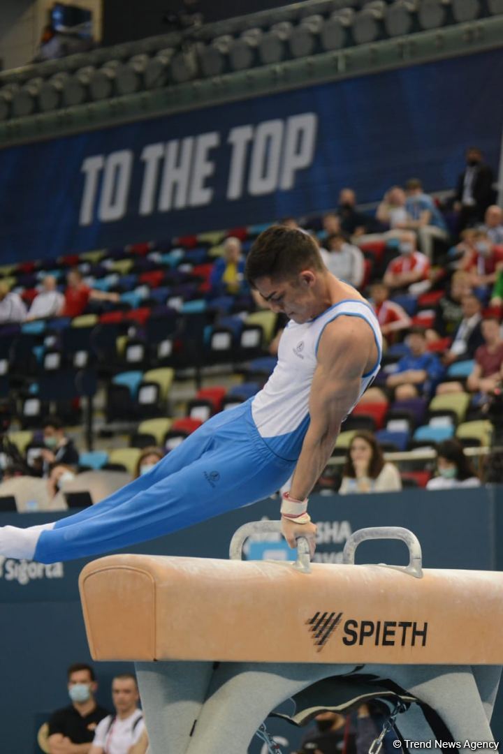 Highlights of final day of FIG World Cup in Baku (PHOTO)