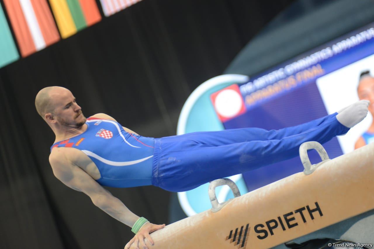 Highlights of final day of FIG World Cup in Baku (PHOTO)