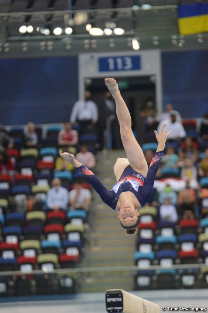 Highlights of final day of FIG World Cup in Baku (PHOTO)