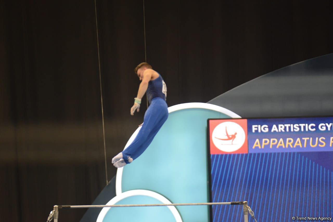 Highlights of final day of FIG World Cup in Baku (PHOTO)