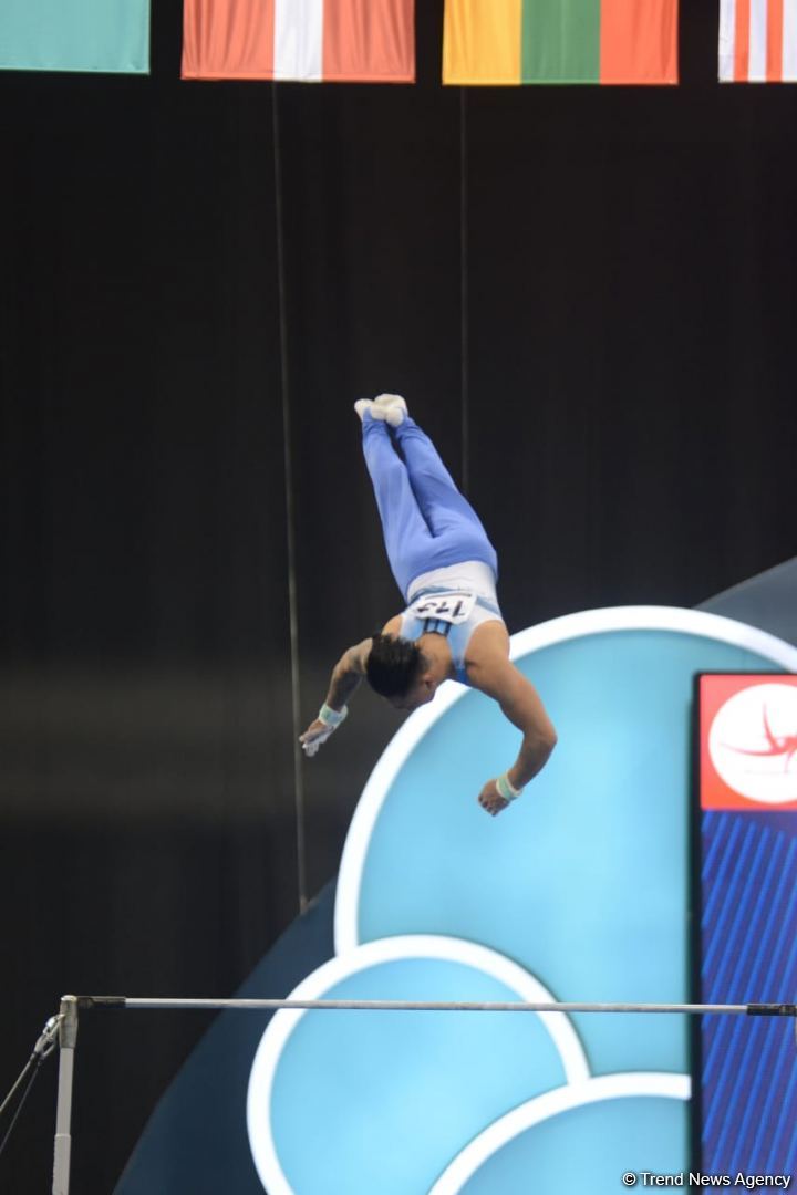 Highlights of final day of FIG World Cup in Baku (PHOTO)