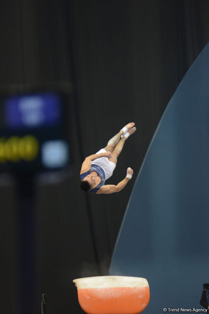 Highlights of final day of FIG World Cup in Baku (PHOTO)