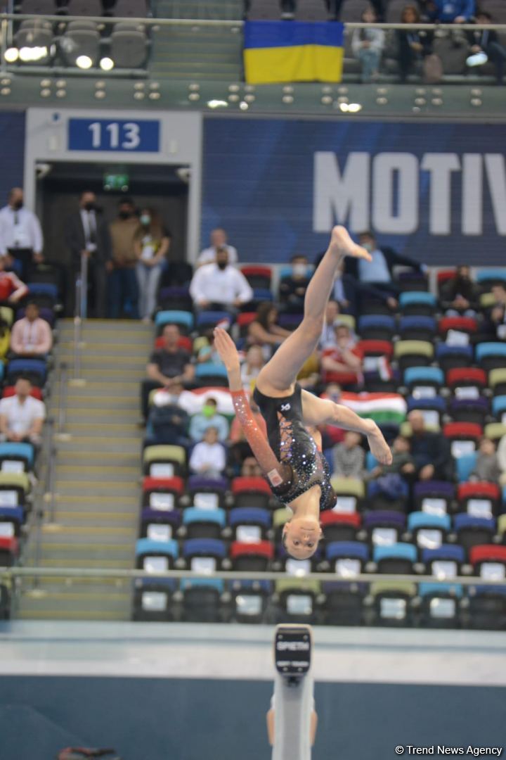 Highlights of final day of FIG World Cup in Baku (PHOTO)