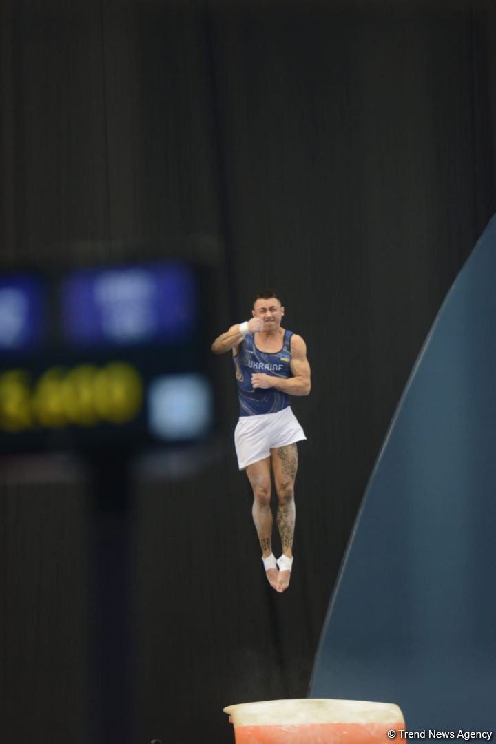 Highlights of final day of FIG World Cup in Baku (PHOTO)