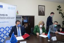Azerbaijan receives special equipment within EU and WHO project (PHOTO)
