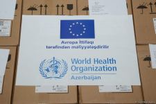 Azerbaijan receives special equipment within EU and WHO project (PHOTO)