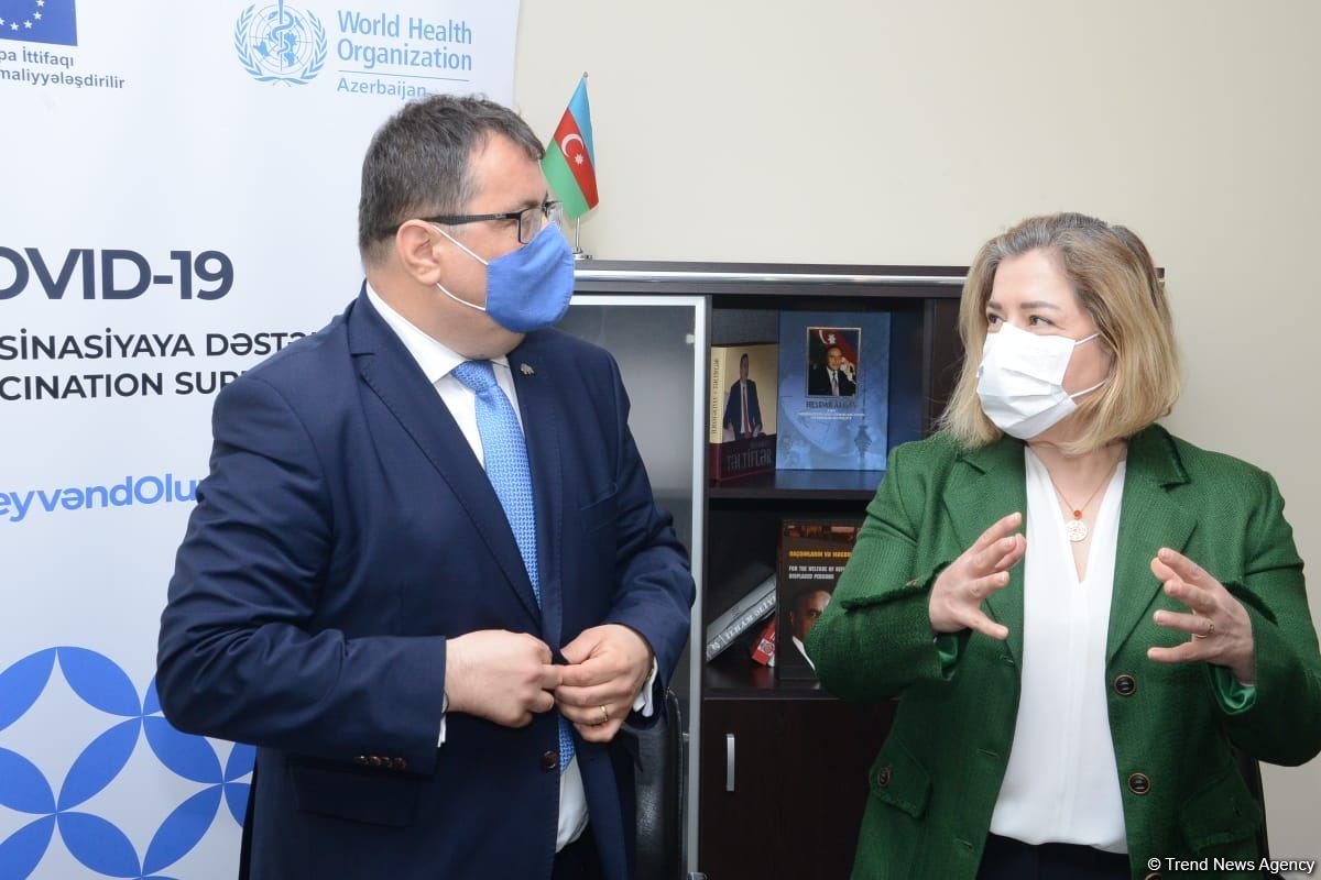 Azerbaijan receives special equipment within EU and WHO project (PHOTO)