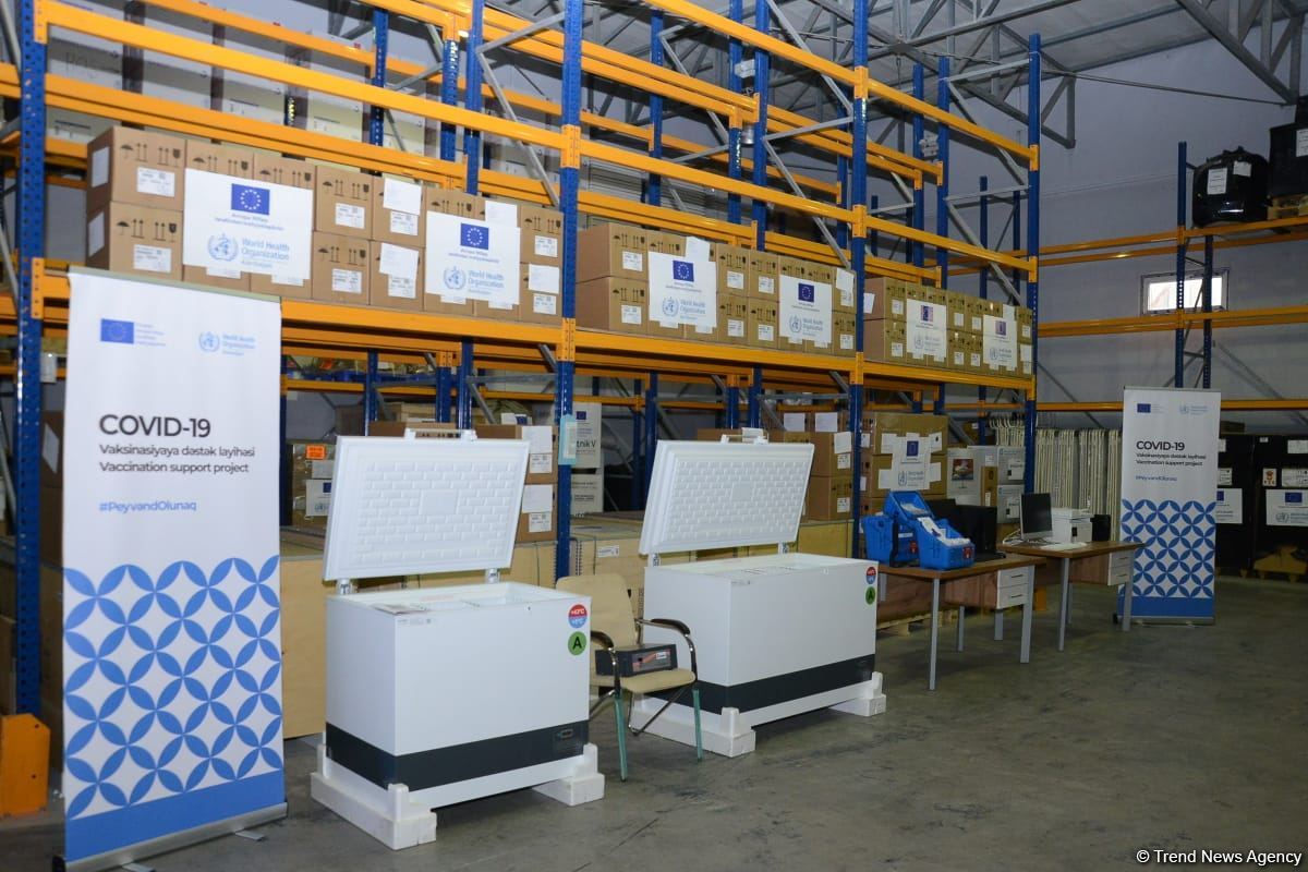 Azerbaijan receives special equipment within EU and WHO project (PHOTO)