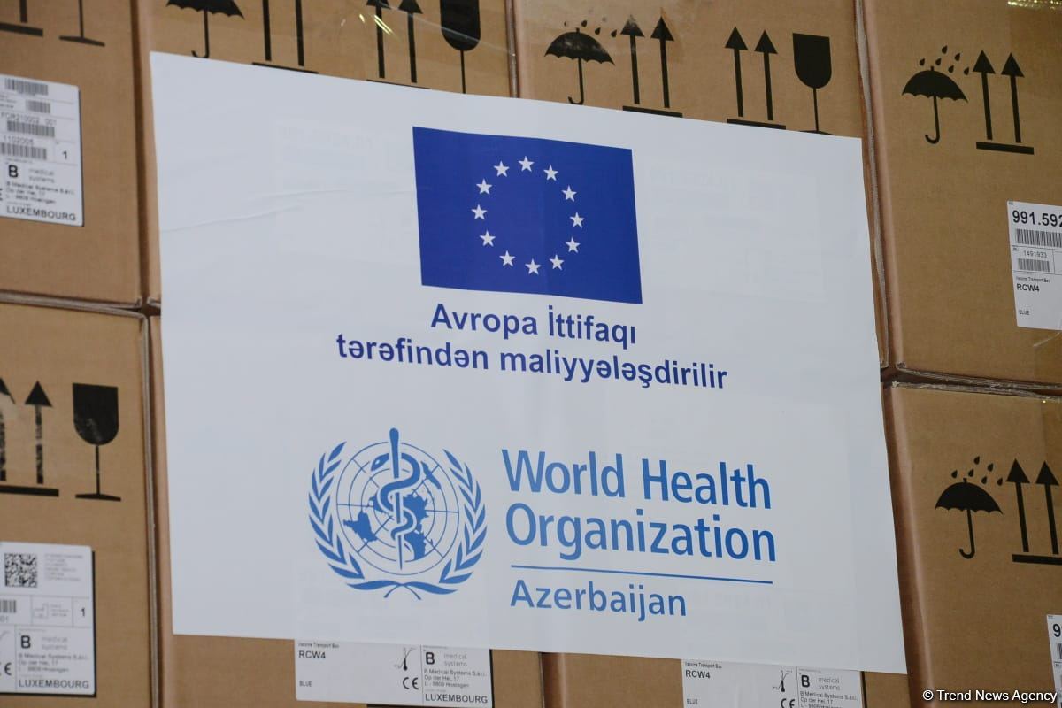 Azerbaijan receives special equipment within EU and WHO project (PHOTO)