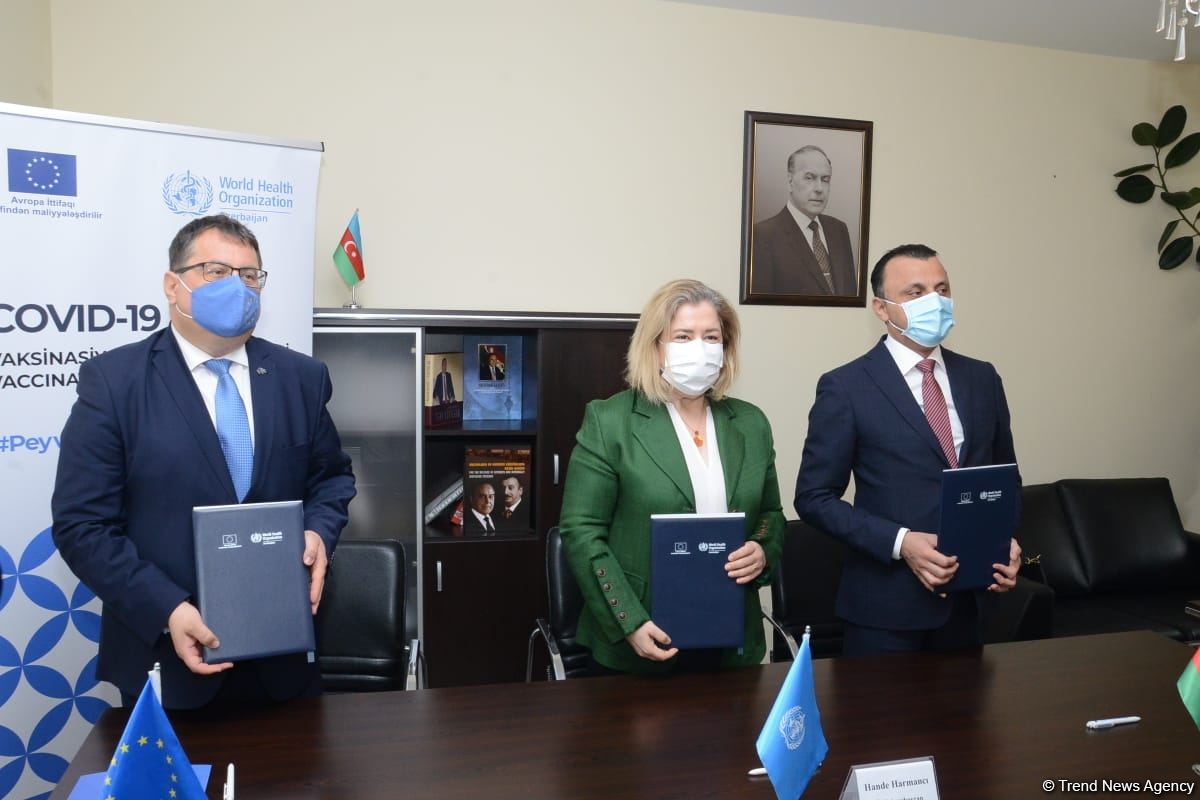 Azerbaijan receives special equipment within EU and WHO project (PHOTO)