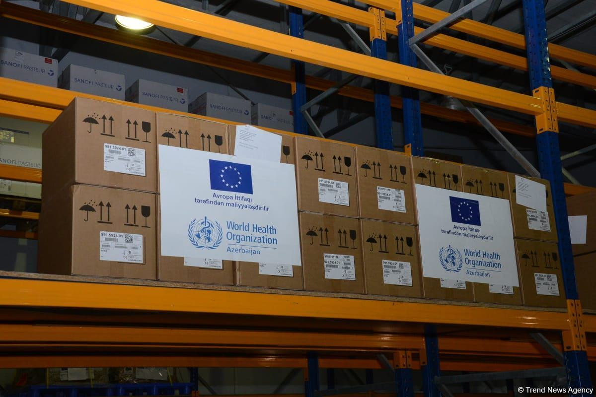 Azerbaijan receives special equipment within EU and WHO project (PHOTO)
