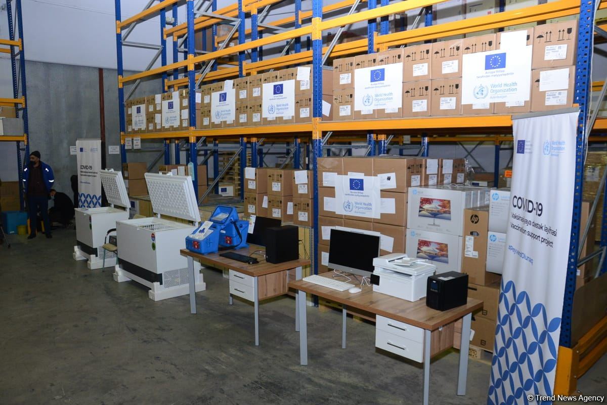 Azerbaijan receives special equipment within EU and WHO project (PHOTO)
