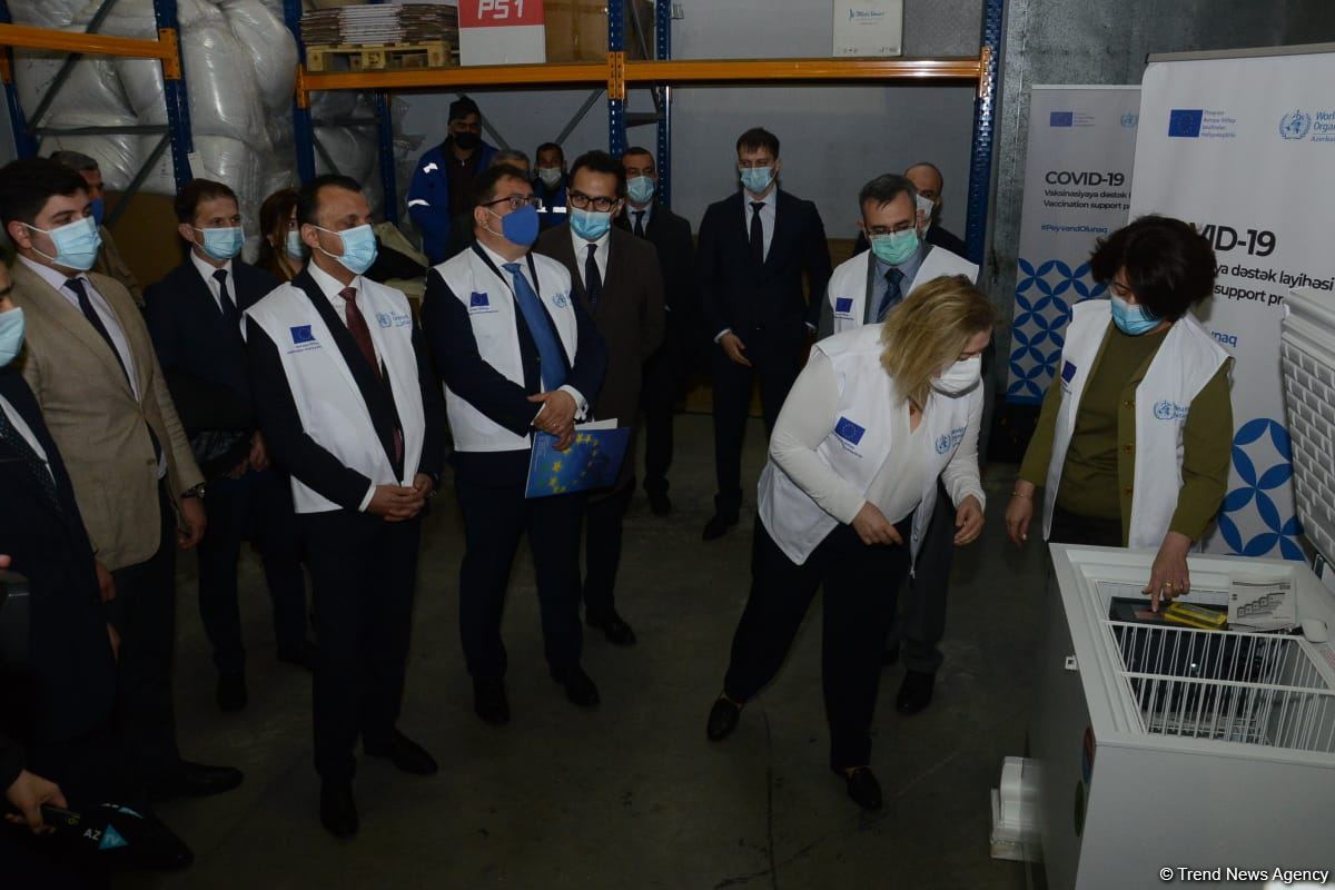 Azerbaijan receives special equipment within EU and WHO project (PHOTO)