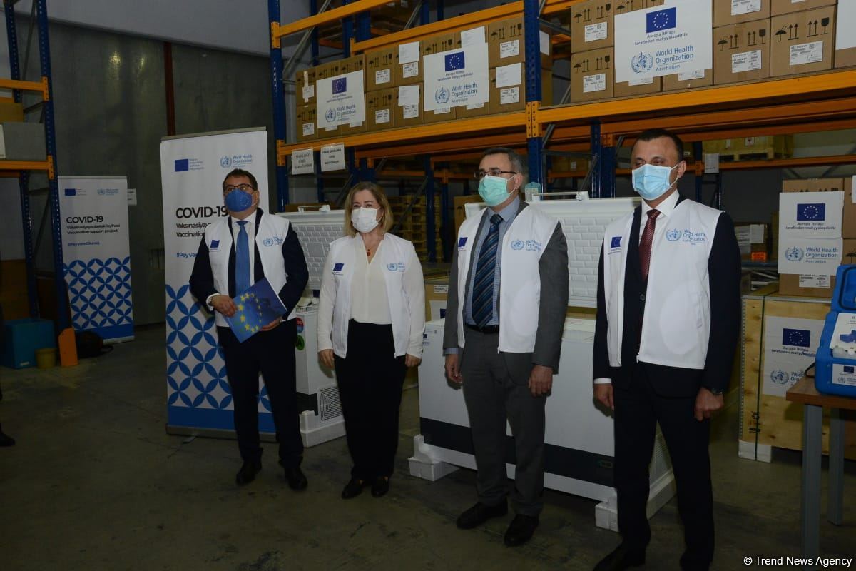 Azerbaijan receives special equipment within EU and WHO project (PHOTO)