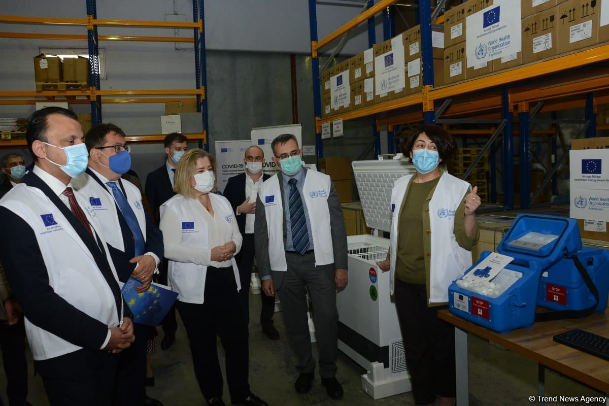 Azerbaijan receives special equipment within EU and WHO project (PHOTO)