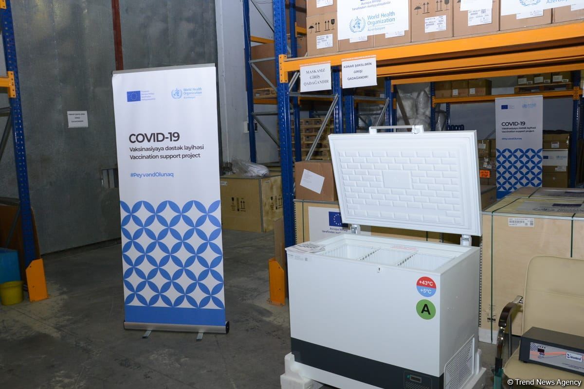 Azerbaijan receives special equipment within EU and WHO project (PHOTO)