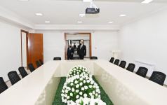 President Ilham Aliyev inaugurates new administrative building of Institute of Theology (PHOTO/VIDEO)