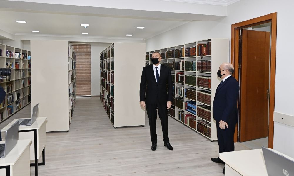 President Ilham Aliyev inaugurates new administrative building of Institute of Theology (PHOTO/VIDEO)