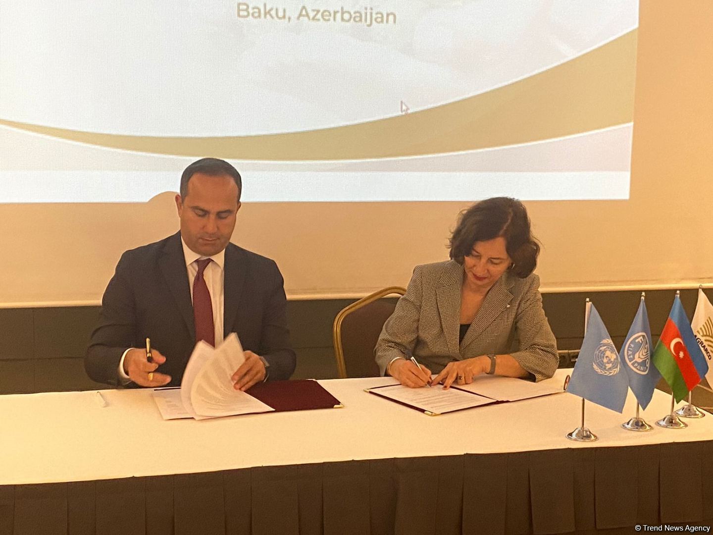 FAO and Azerbaijan’s Agrarco LLC sign agreements on cooperation and coordination of activities (PHOTO)