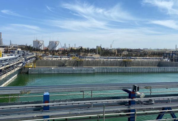 Wastewater treatment equipment to be commissioned at Heydar Aliyev Baku Oil Refinery (PHOTO)