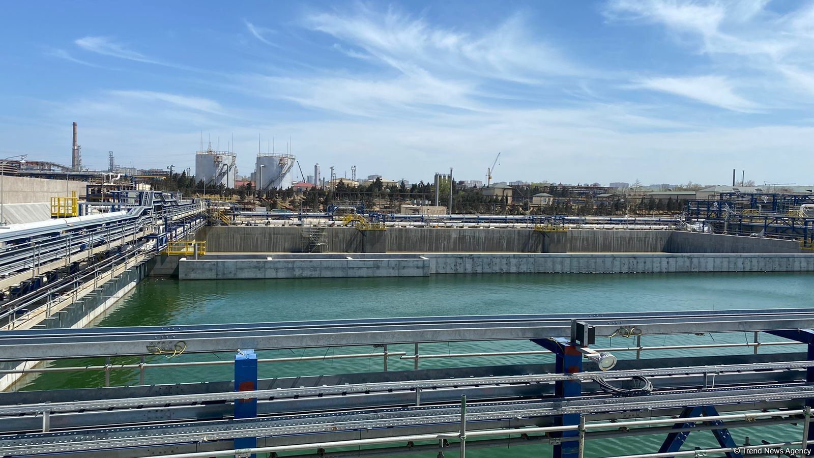 Wastewater treatment equipment to be commissioned at Heydar Aliyev Baku Oil Refinery (PHOTO)
