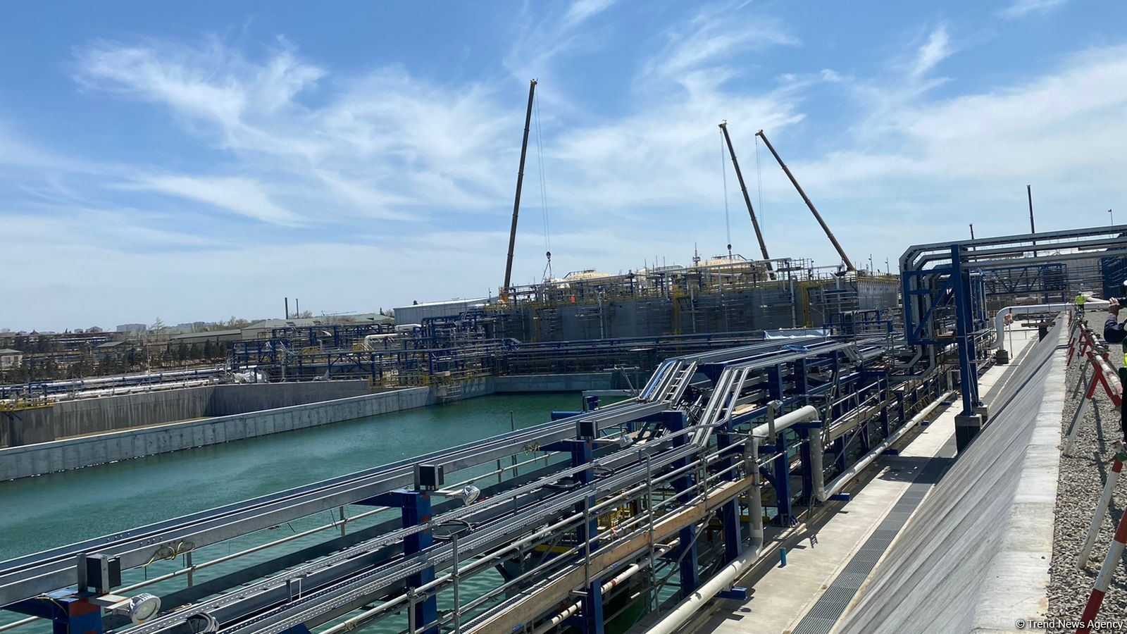 Wastewater treatment equipment to be commissioned at Heydar Aliyev Baku Oil Refinery (PHOTO)