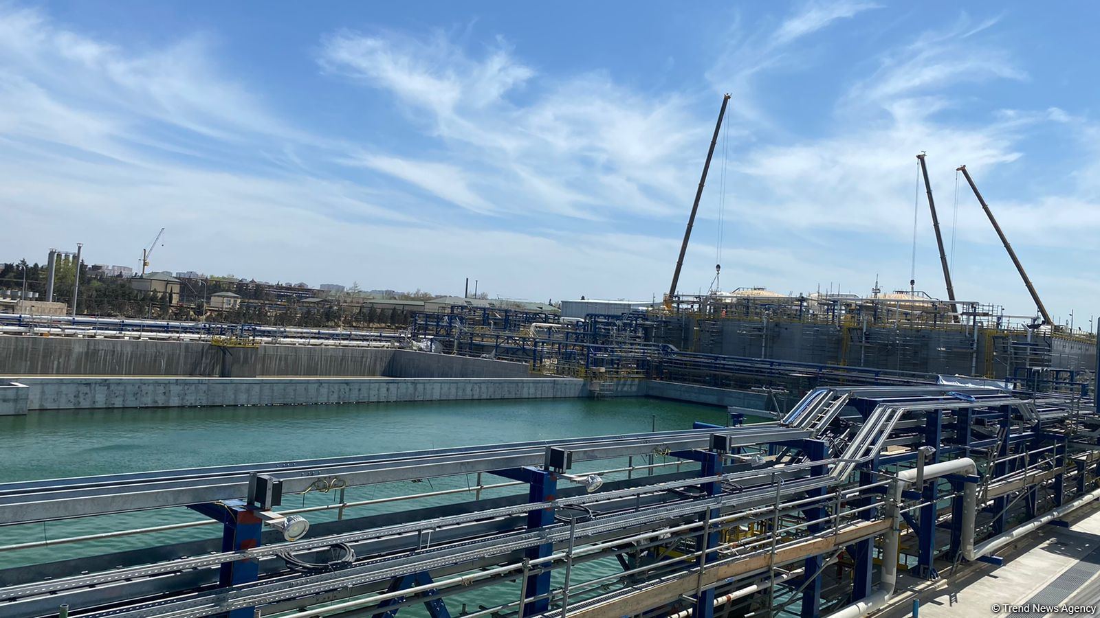 Wastewater treatment equipment to be commissioned at Heydar Aliyev Baku Oil Refinery (PHOTO)