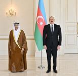 President Ilham Aliyev receives credentials of incoming United Arab Emirates’ ambassador (PHOTO)