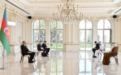 President Ilham Aliyev receives credentials of incoming United Arab Emirates’ ambassador (PHOTO)