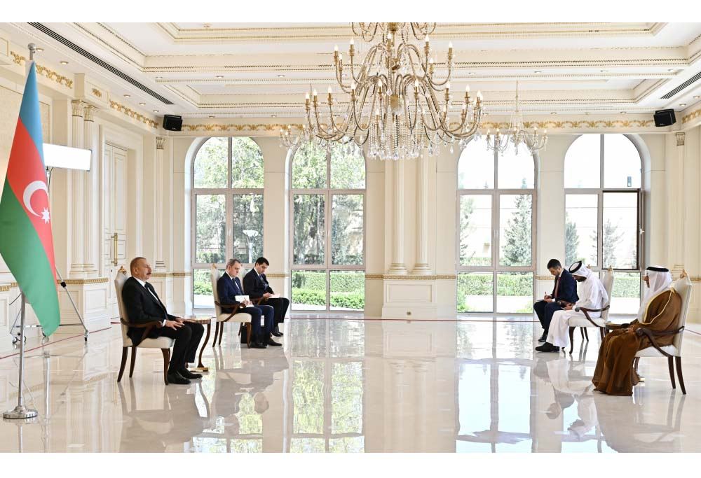 President Ilham Aliyev receives credentials of incoming United Arab Emirates’ ambassador (PHOTO)