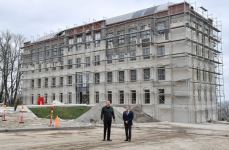 President Ilham Aliyev gets acquainted with major overhaul of administrative building and construction of conference hall in Shusha (PHOTO/VIDEO)
