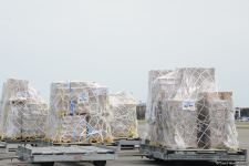Azerbaijan sends another batch of humanitarian aid to Ukraine (PHOTO)